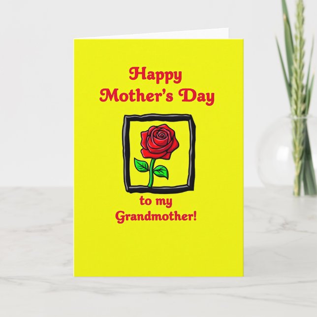 Sweetest Bloom Mothers Day Card Kort (Framsida)