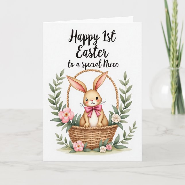 Sweetest Congrats Bunny Card Kort (Framsida)