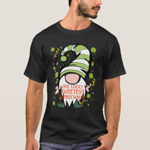 Sweetest Funny St patrick's day Lucky Gnome Family T Shirt