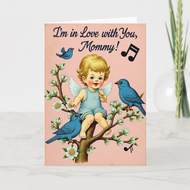 Sweetest Love Mommy Greeting Card Kort (Framsida)