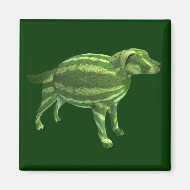 Sweetest Melon Hund Magnet (Framsidan)