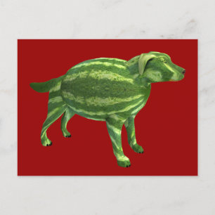 Sweetest Melon Hund Vykort