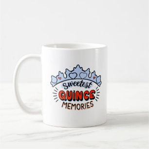 Sweetest Quince Memories Enchanting Quinceañera Kaffemugg