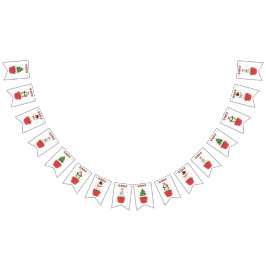 Sweetest Season Christmas Cupcake Bunting Vimplar