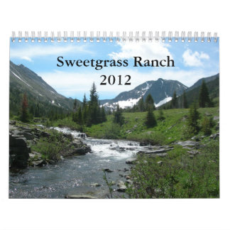 Sweetgrass ranch 2012 kalender