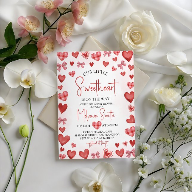 Sweetheart Baby Shower Invitation Inbjudningar (Skapare uppladdad)