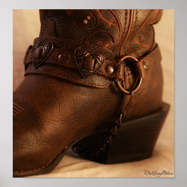 SweetHeart Boot Print Poster (Framsidan)