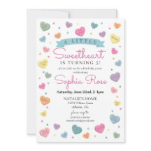 Sweetheart Candy February Birthday Party for Girl