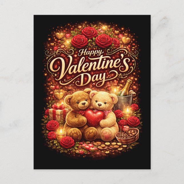 Sweethearts Forever Vykort (Framsida)