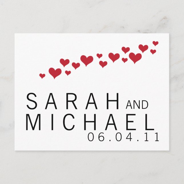 SweetHearts vykort (Framsida)