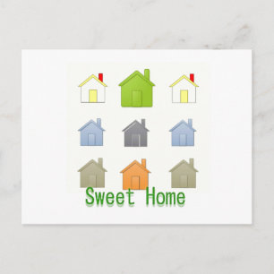 SweetHome House Warming Party Inbjudan Vykort