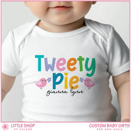 Sweetie Pie Custom Name T Shirt