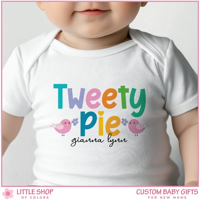 Sweetie Pie Custom Name T Shirt (Skapare uppladdad)