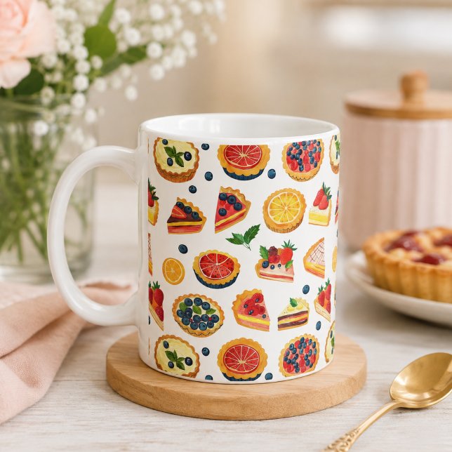 Sweetie Pie - Pi-dagen 1-års födelsedagsfest Kaffemugg (Sweetie Pie - Pi Day 1st Birthday Party Coffee Mug)