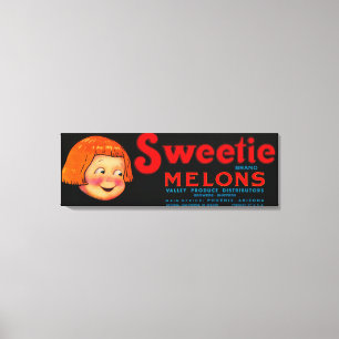 Sweetiemelon LabelPhoenix, AZ Canvastryck
