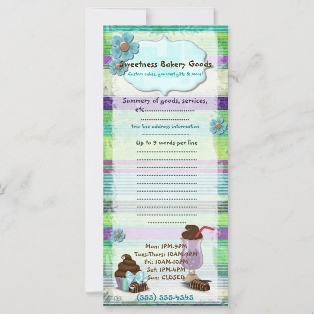 Sweetness Bakery MIDDAG VEGAN BAKERY ANPASSNINGSBA (Framsida)