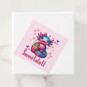 Sweetolotl Vibes Axolotl Cuteness Älskare Gåvor Etiketter