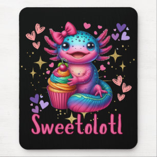 Sweetolotl Vibes Axolotl Cuteness Älskare Musmatta