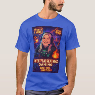 Sweetpeacreations spelvän rolig t shirt