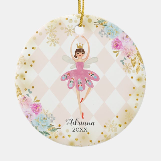 Sweets Ballerina Nutcracker ornament Girl (Framsidan)