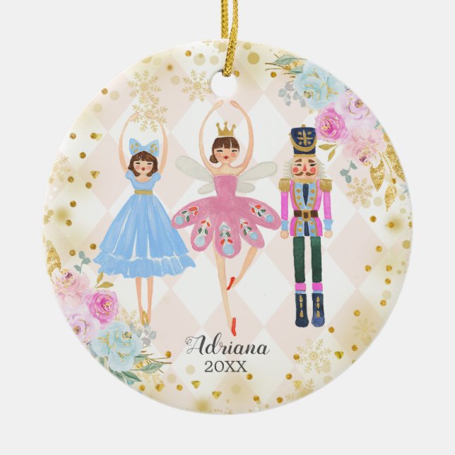 Sweets Personlig Nutcracker ornament Girl (Framsidan)