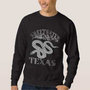 Sweetwater Texas Snake Land Souvenir Lång Ärmad Tröja