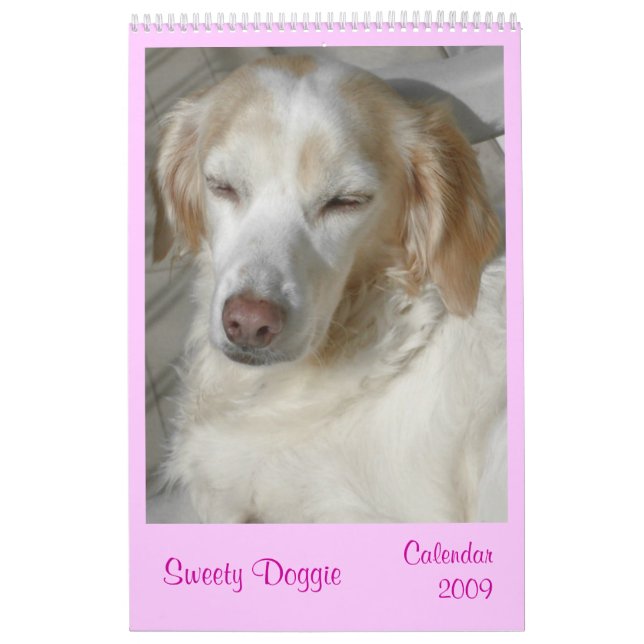 Sweety Doggie 2009 Calendar Kalender (Omslag)