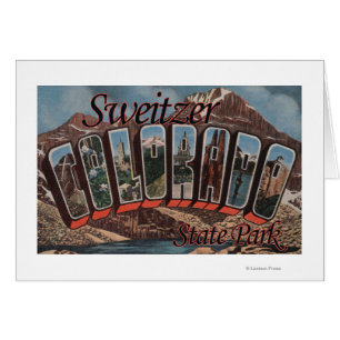 Sweitzer delstatspark, Colorado Hälsningskort