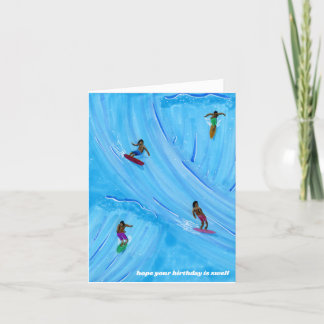 Swell Birday Card Tack Kort