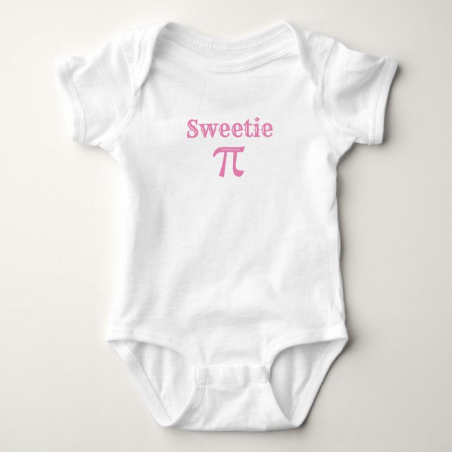 ’Sweota Pi’ Baby Bodykostym T Shirt (Framsida)