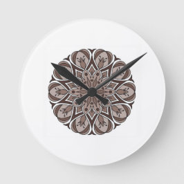 SWERVE acrylic wall clock  Rund Klocka