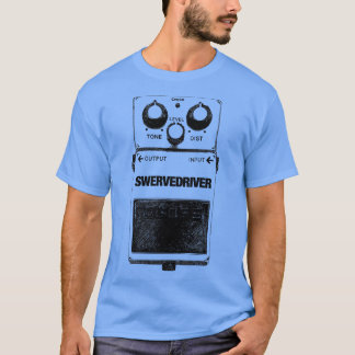 Swervedriver Guitar Pedal T Shirt