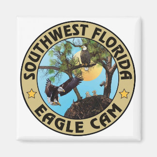 SWFLEagleCam Logotyp Magnet (OLIKA FORMER)