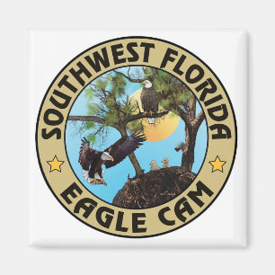 SWFLEagleCam logotypmagnet (OLIKA SHAPAR) Magnet