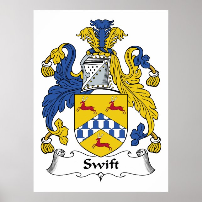 Swift Family Crest Poster (Framsidan)