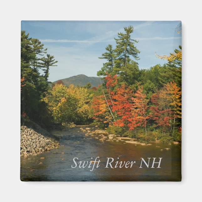 Swift River NH Magnet (Framsidan)