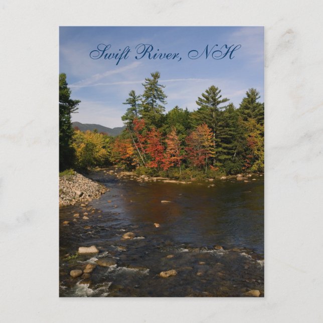 Swift River NH-vykort Vykort (Framsida)