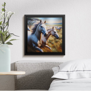 Swift Sirits: A Galloping Herd Poster
