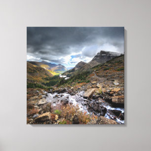Swiftcurrent Pass Trail 3 - Glacier National Park Canvastryck