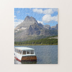 Swiftcurrent sjö - glaciärnationalpark pussel