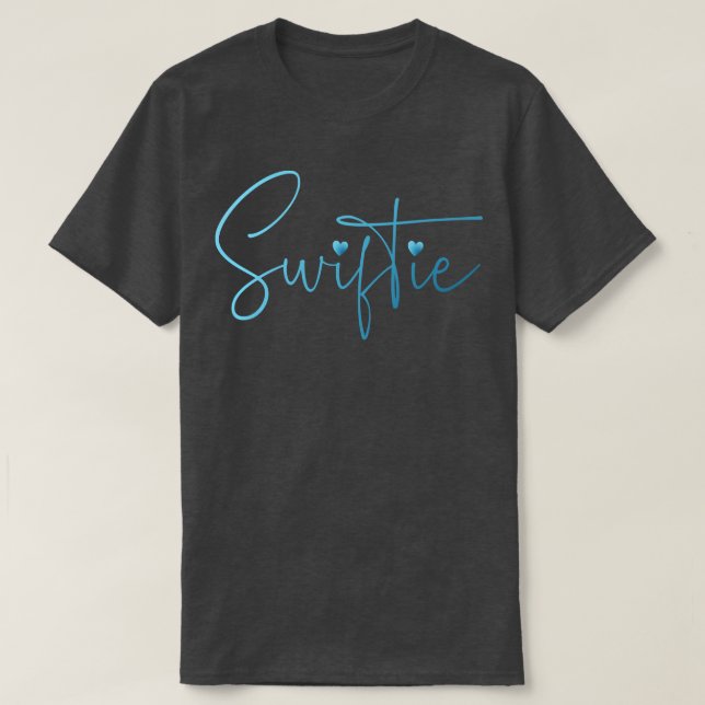 Swiftie Blue Fade TShirt T Shirt (Design framsida)