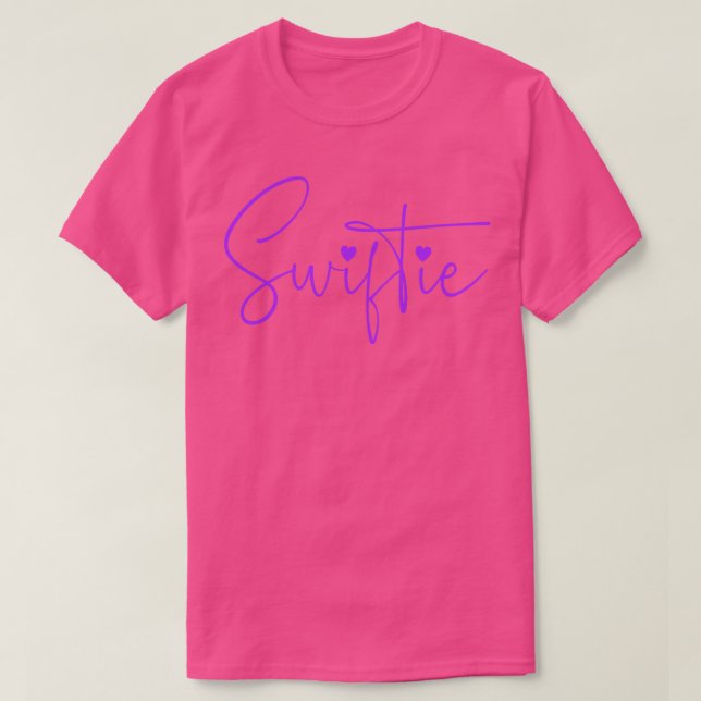Swiftie Lila TShirt T Shirt (Design framsida)