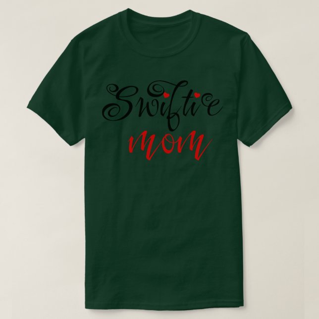 Swiftie Mamma Red TShirt 5 T Shirt (Design framsida)