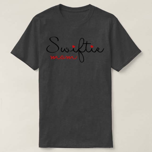 Swiftie Mamma Typography TShirt 4 T Shirt (Design framsida)
