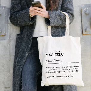 Swiftie-present Anpassad Definition Modern Rolig Tygkasse