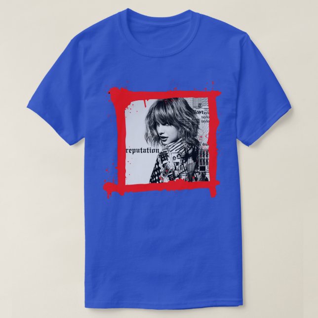 Swiftie Versions Reputation T Shirt (Design framsida)