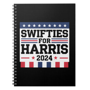 Swifties för Kamala Harris 2024 rösteröstande Anteckningsbok