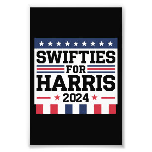Swifties för Kamala Harris 2024 rösteröstande Fototryck