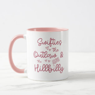 Swifties for Trump MAGA 24, Swifty Kärlek Trump Mugg