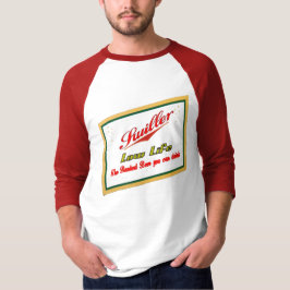 Swiller lågt liv som dricker shirt.en t-shirt